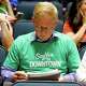 Many individuals were wearing shirts “Say Yes to Downtown” to support repairs on the aging City Hall. Dallas City Council members held a meeting, Wednesday, May 20, 2026 at City Hall in Dallas to hear plans for two methods on the repairs.