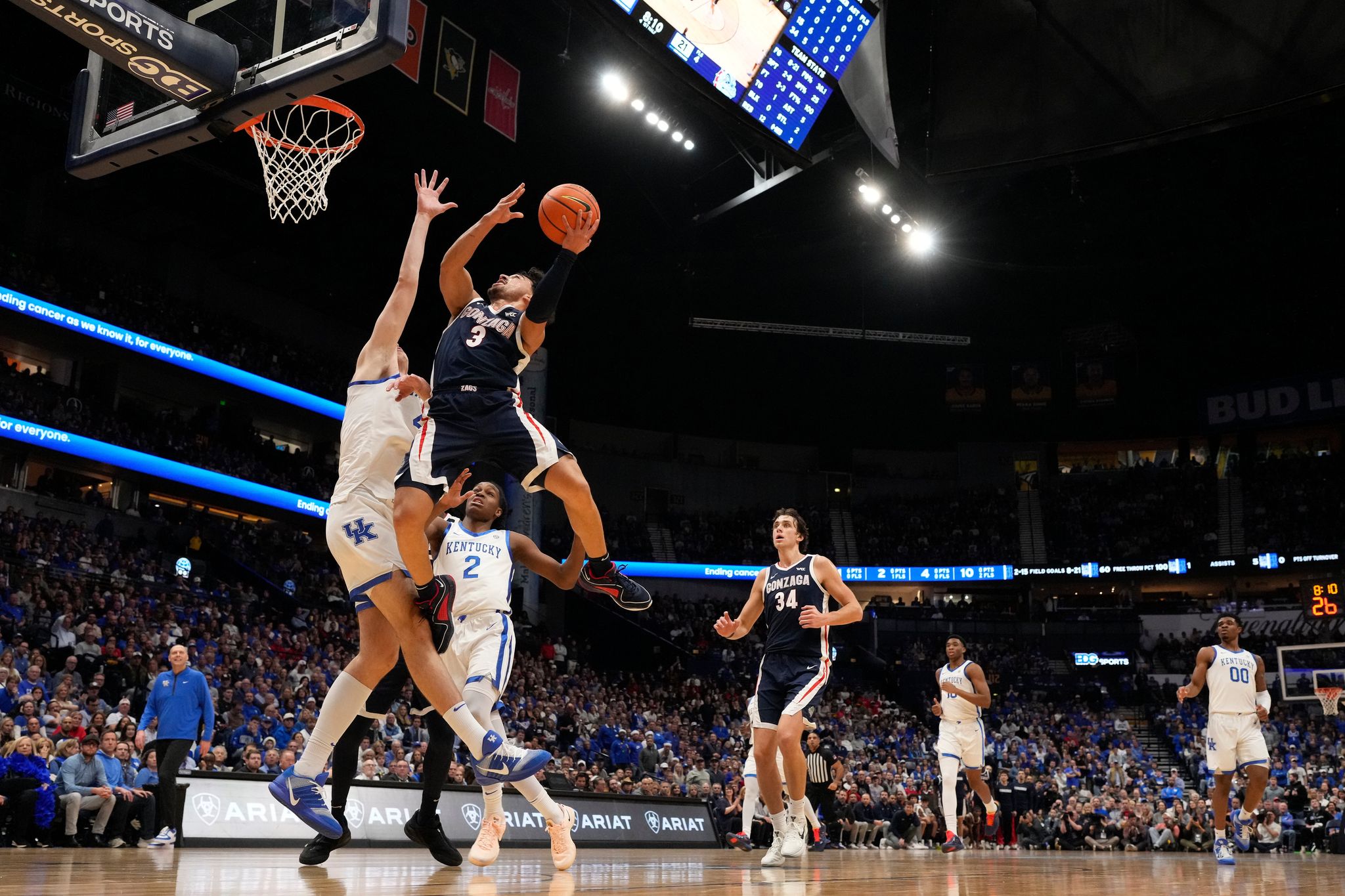 chron.com - Kentucky and Gonzaga agree to discontinue their men's basketball series