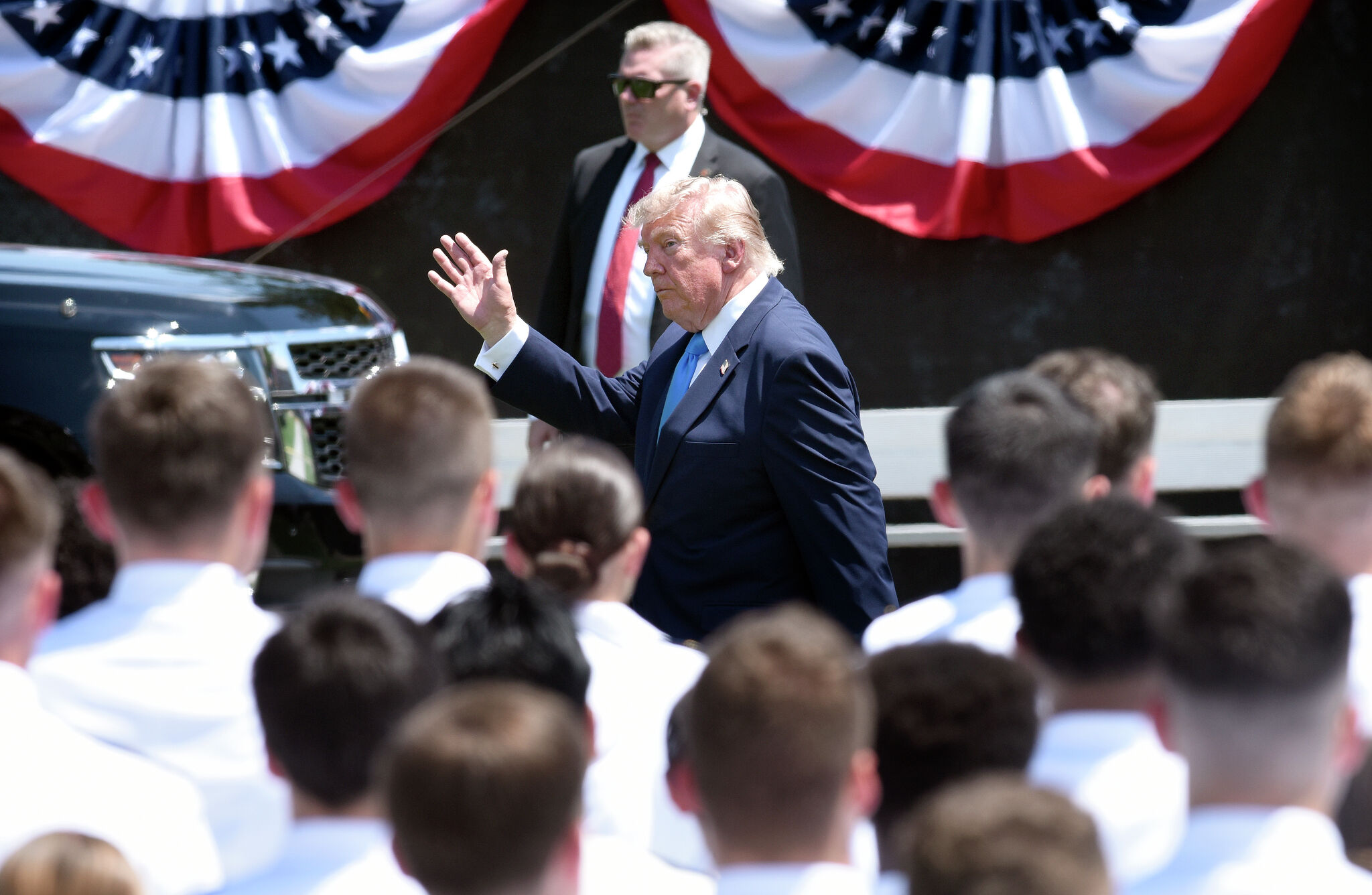 Trump gives Coast Guard Academy graduation address in CT: Recap