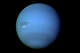 This August 1989 image provided by NASA shows the planet Neptune photographed by the Voyager 2 spacecraft, processed to improve the visibility of small features. (NASA via AP)