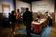 People check out “On Assignment: Dallas Times Herald 1963” exhibit at the Sixth Floor Museum on Wednesday, May 20, 2026, in Dallas.