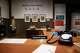 An interactive newsroom desk is setup for guests at the “On Assignment: Dallas Times Herald 1963 “exhibit at the Sixth Floor Museum on Wednesday, May 20, 2026, in Dallas.