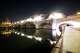 Inflation of the artwork "The Pont Neuf Cave" by French street artist JR on the Pont Neuf bridge, Thursday, May 21, 2026, in Paris, before its free opening to the public from June 6 to 28.