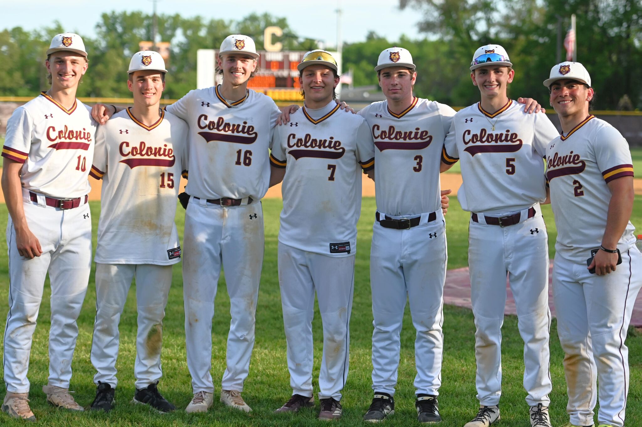 Seven members of the Colonie baseball team that is currently in the Section 2 Class AAA playoffs played for the 2021 12U Little League state championship squad.