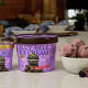 Blue Bell's new Black Raspberry Fudge is now available in stores for a limited time in pint and half gallon sizes.
