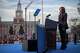 FILE - Democratic presidential nominee Vice President Kamala Harris delivers a concession speech for the 2024 Presidential election, Nov. 6, 2024, on the campus of Howard University in Washington.