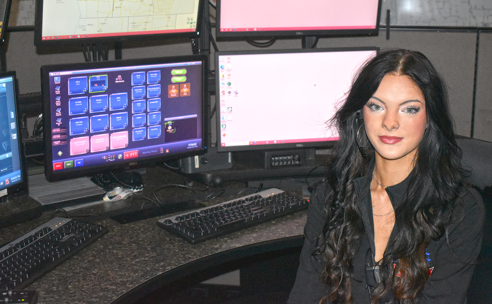 Behind the badge: Telecommunicator Gattaca Daniels finds meaningful moments in helping others