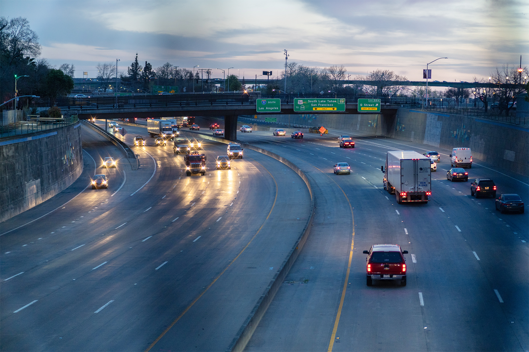 Caltrans announces nightly I-5 lane closures near Sacramento