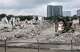 AT&T plans to build its new headquarters in Plano. Demolition has started at the old EDS campus.