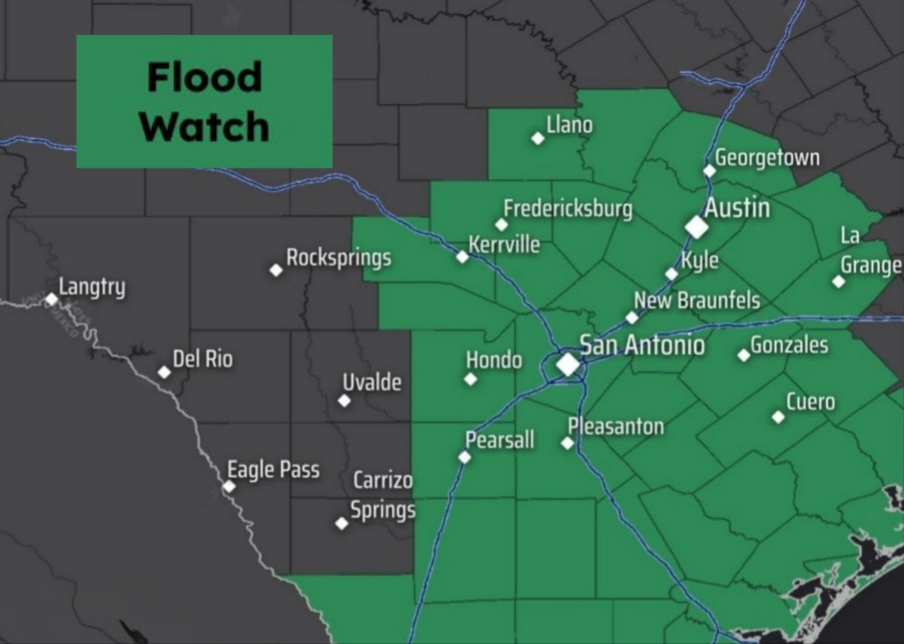 South Texas faces flood threat Saturday. Here’s when storms form.