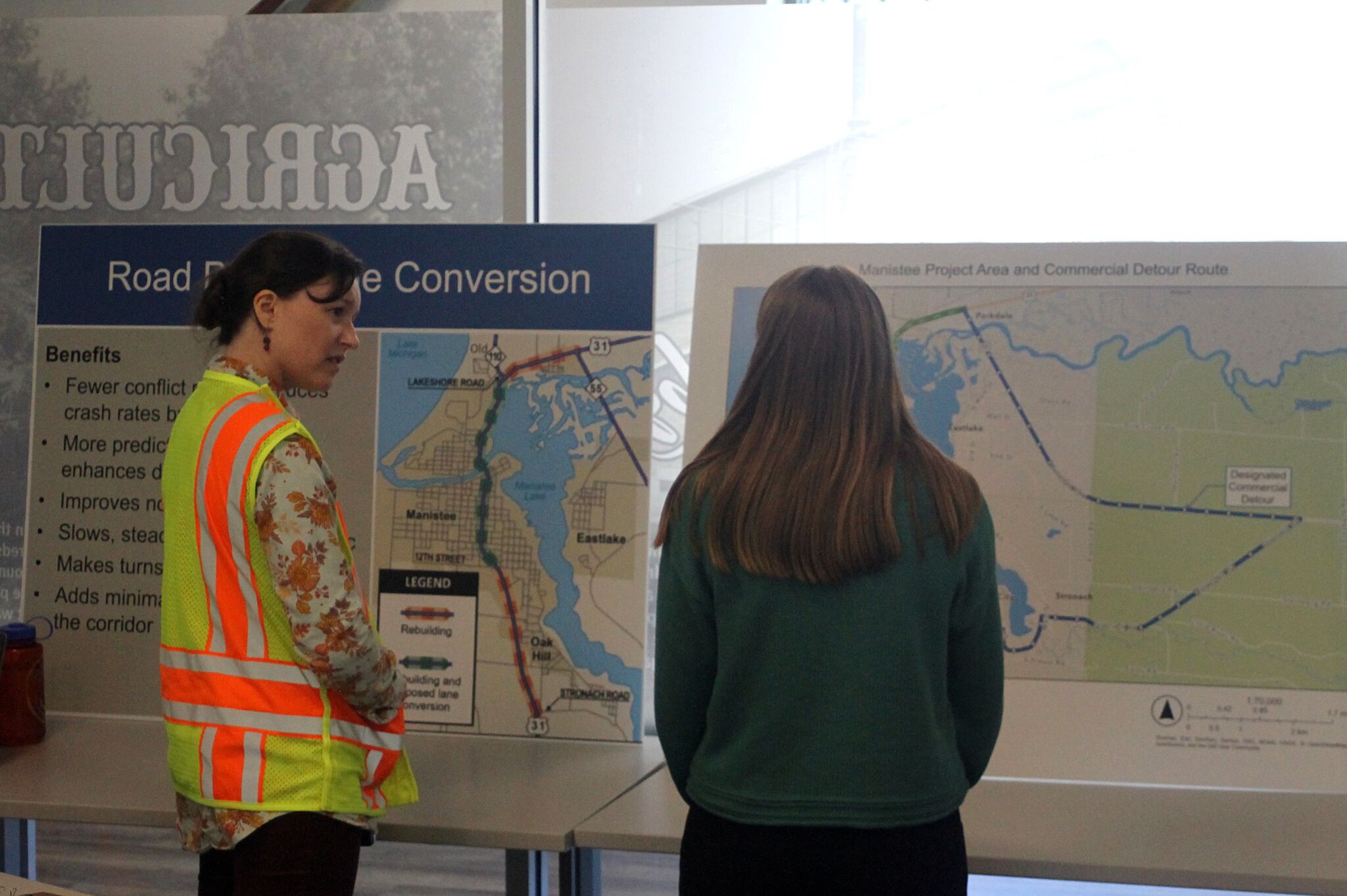Sidewalk land acquisition underway for Manistee US 31 project