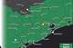 A flood watch remains in effect through Monday evening for portions of Southeast Texas, including Austin, Colorado, Waller, Harris, Liberty, Montgomery, Jackson, Matagorda, Wharton, Fort Bend, Brazoria, and Galveston counties.