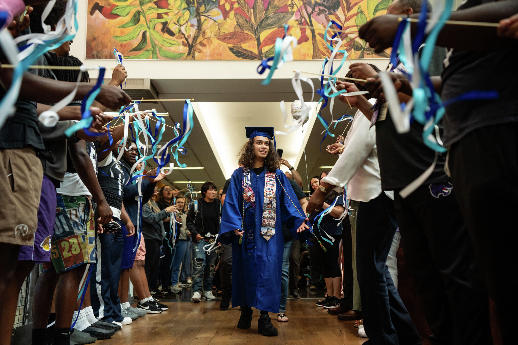 Austin LBJ student gets honorary graduation after heart transplant