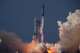 SpaceX's Starship mega-rocket conducts a test flight from Starbase, Texas, Friday, May 22, 2026.
