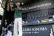 Jimmy Butler sings karaoke while cooking alongside Chef Aaron May, Teddy Swims and Jon Bellion at the Culinary Stage during the first day of BottleRock Music Festival held at the Napa Valley Expo in Napa, Calif. Friday, May 22, 2026.