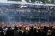 Crowds move between stages during the first day of the BottleRock Music Festival held at the Napa Valley Expo in Napa, Calif. Friday, May 22, 2026.