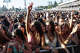 Fans dance as Teddy Swims performs on the Prudential Stage during the first day of BottleRock Music Festival held at the Napa Valley Expo in Napa, Calif. Friday, May 22, 2026.