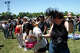 Napa resident Laura Hamill dances during Paris Jackson’s set at Bottlerock in Napa on Saturday, May 23, 2026.