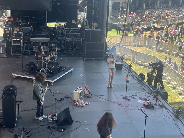 Paris Jackson, Michael Jackson's daughter, proves her musical edge at BottleRock