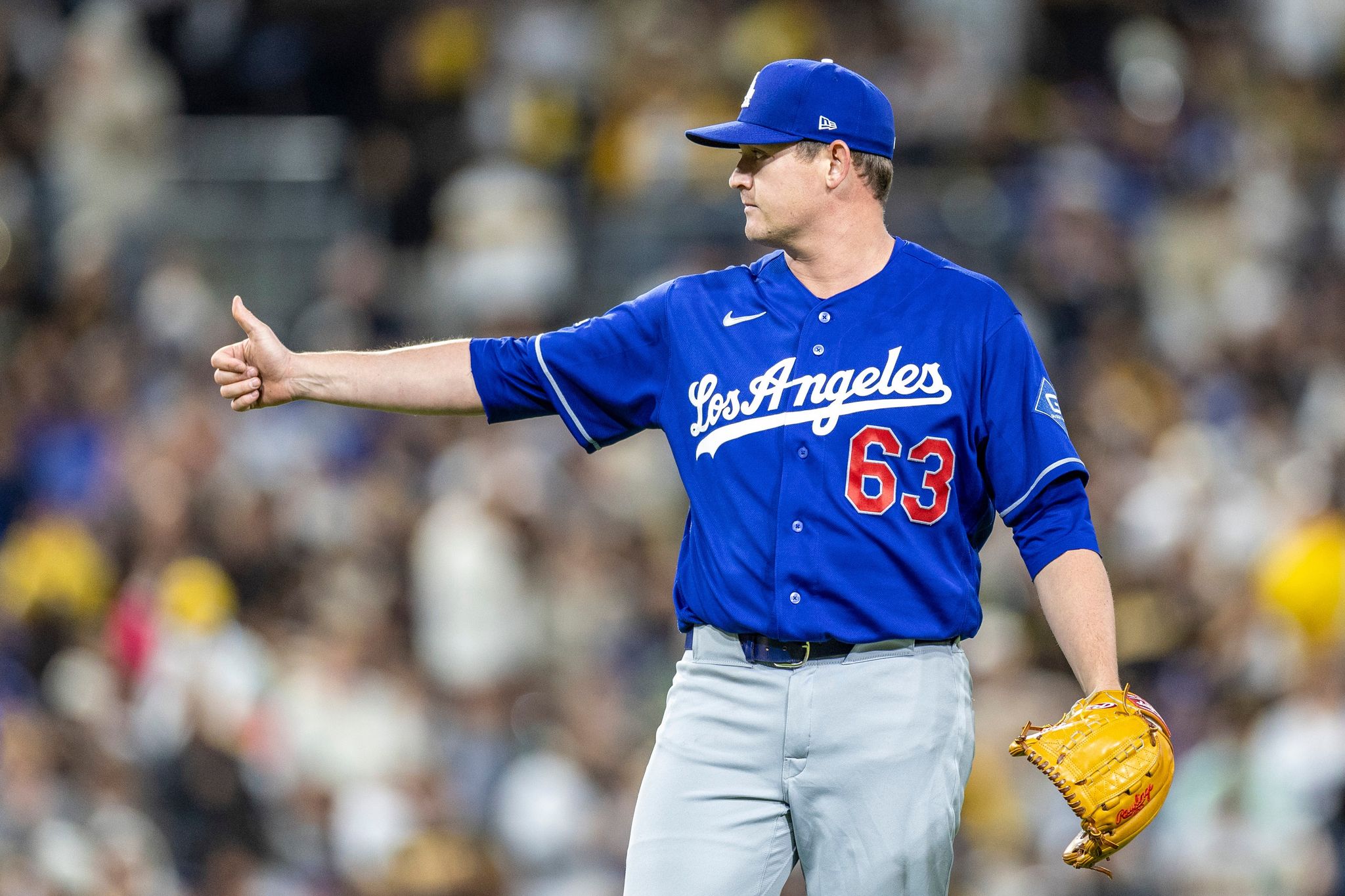 Dodgers bullpen producing record streak of scoreless innings even