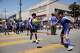 Children play soccer with Chavalos Danzas por Nicaragua during the 48th annual Carnaval San Francisco parade on Mission Street.
