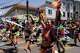 Esforço dancers perform in the 48th annual Carnaval San Francisco parade on 24th Street.