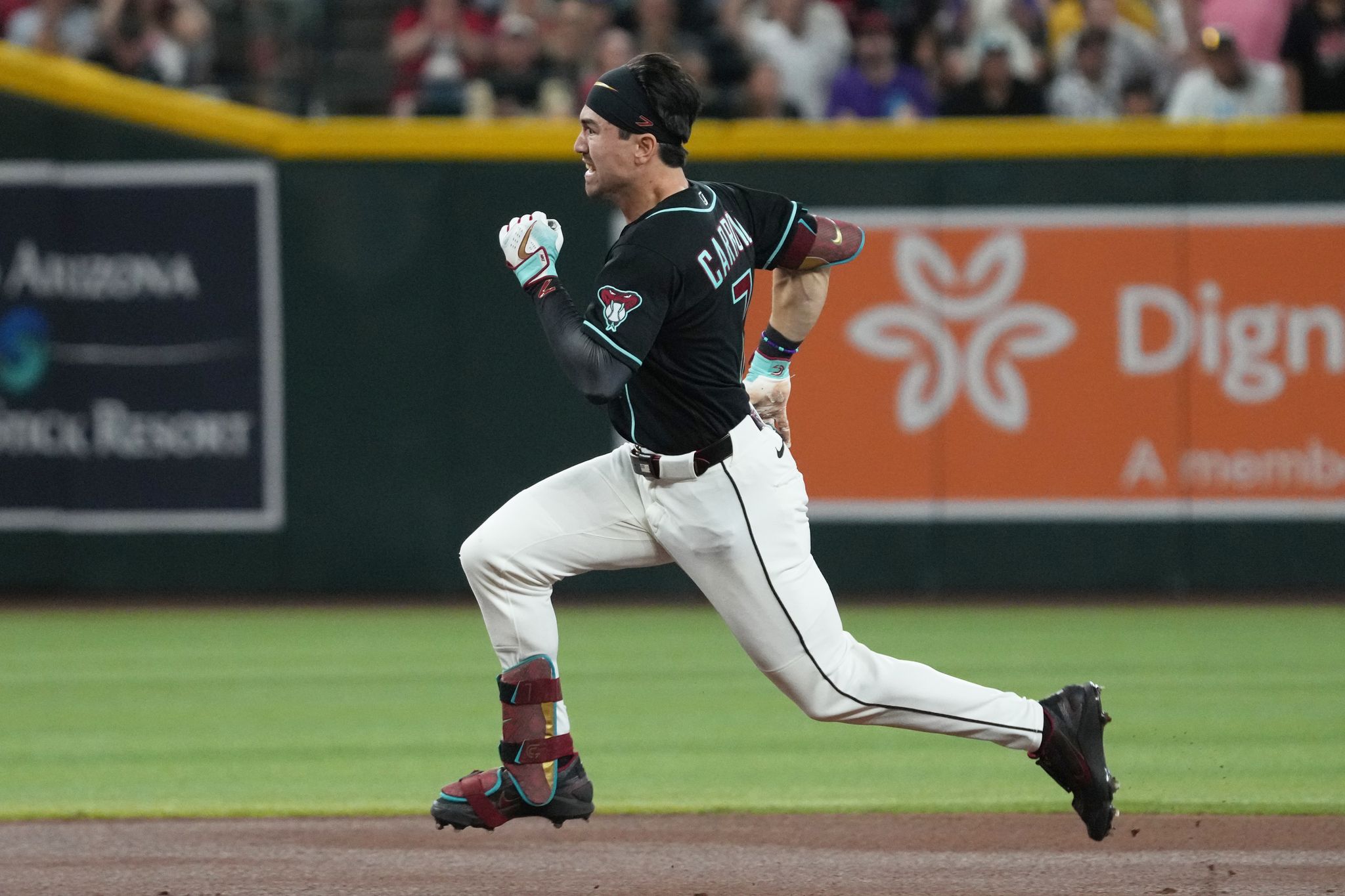 Diamondbacks' Corbin Carroll quickly racing his way to team's career record for triples