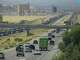 Traffic gridlocked for miles along I-15 on California-Nevada border