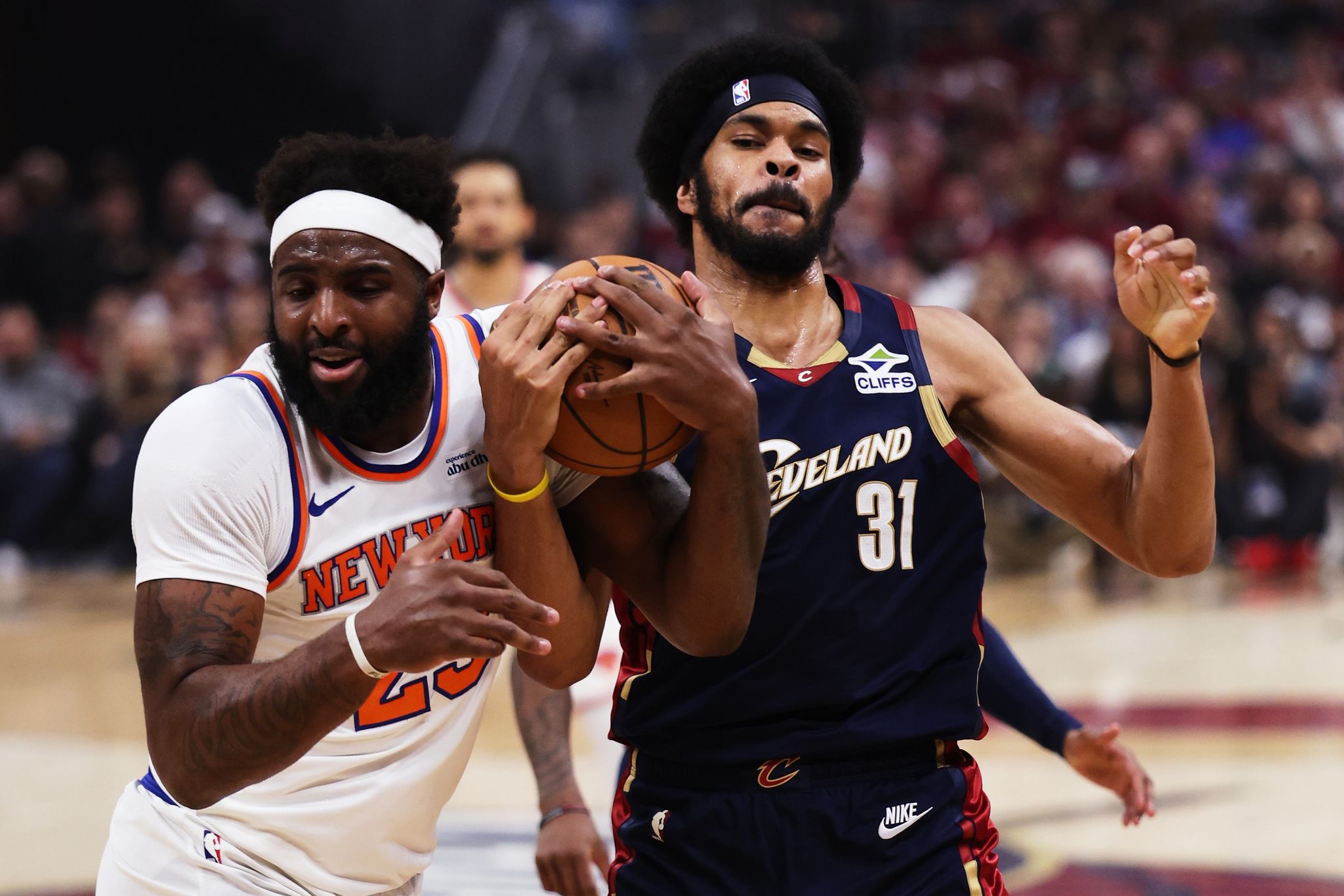 chron.com - TOM WITHERS - Cavaliers overwhelmed in Game 4 by Knicks, who sweep series and send Cleveland into uncertain summer