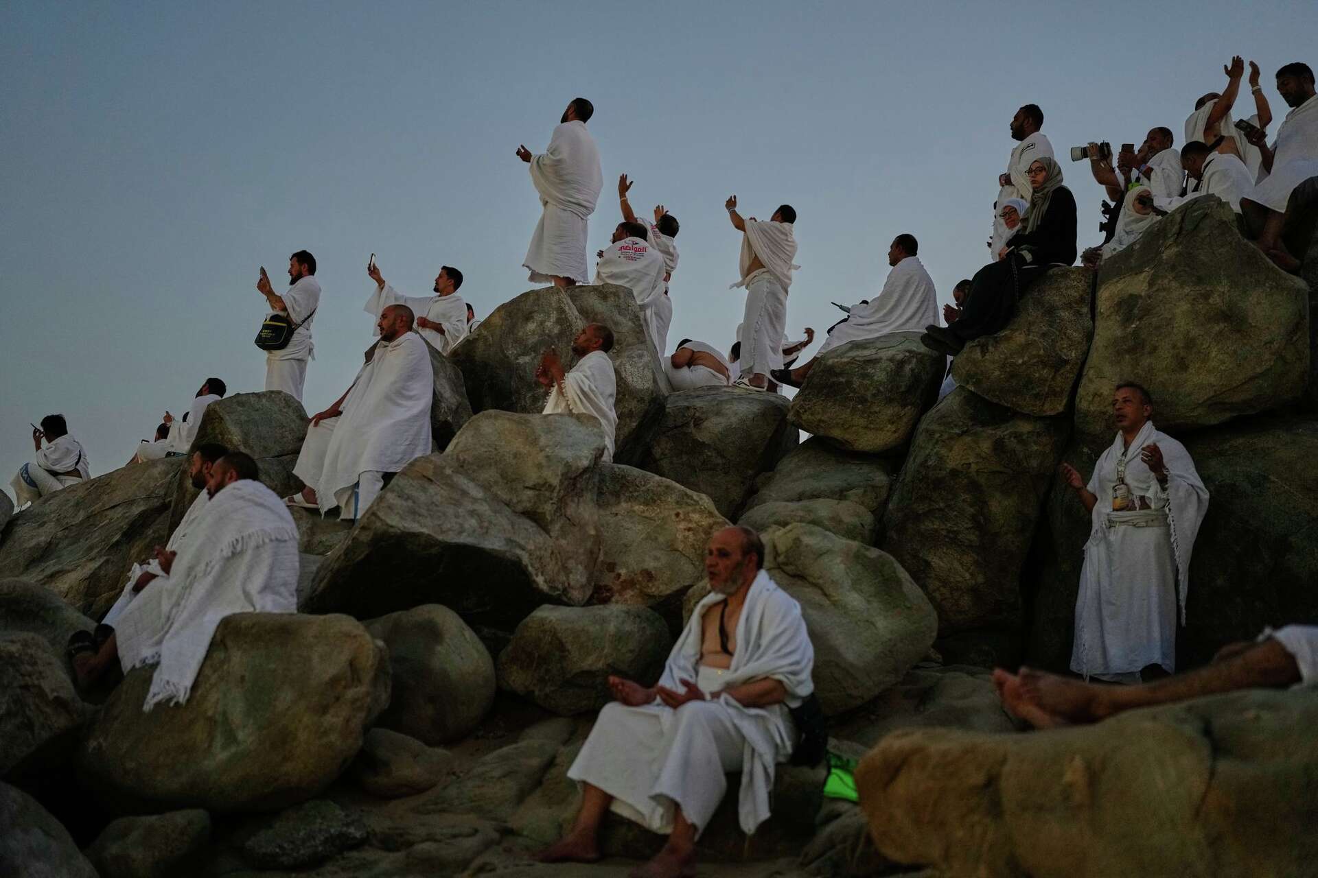 Photos show Muslim pilgrims in Mecca as annual Hajj pilgrimage ends