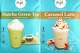 SKS Copack's Matcha Green Tea and Caramel Latte specialty drinks.