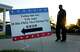 A person arrives to the Sunnyside Multi-Service Center polling location during the primary runoff election in Houston Tuesday, May 26, 2026.