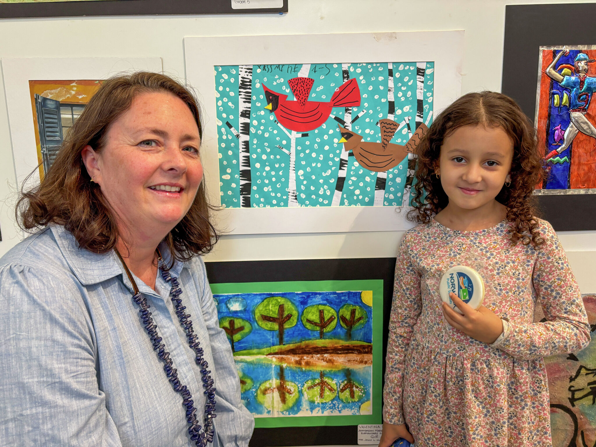 Norwalk schools highlight art by students of all ages: 'That can’t have been done by a sixth grader'