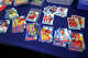 A selection of player collector cards is displayed in Stephany Rogel's residence in Dallas on May 4, 2026.