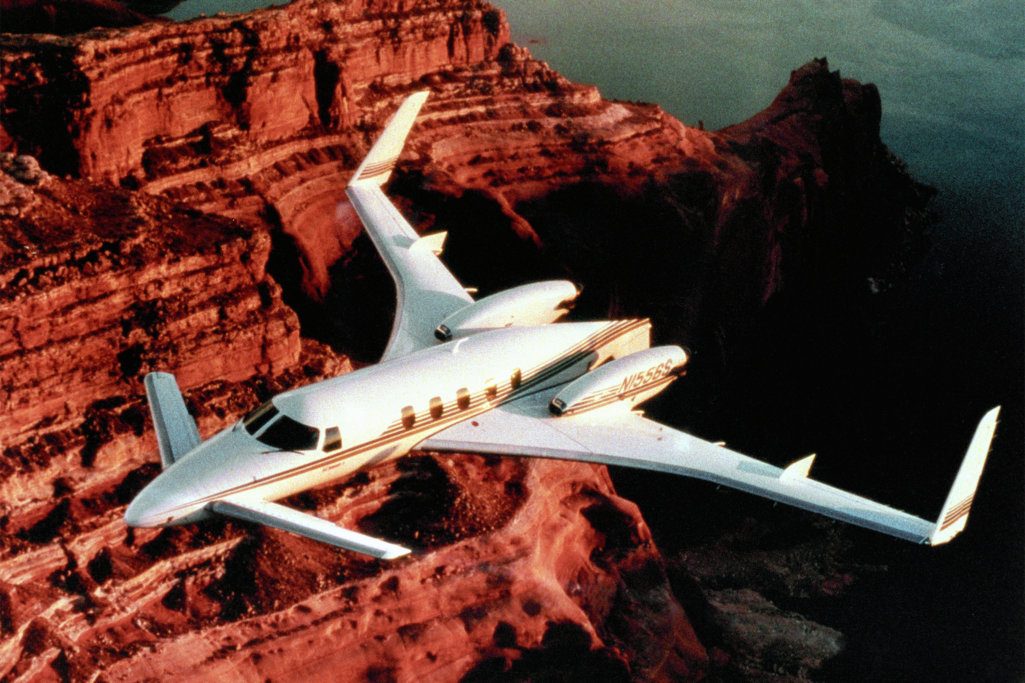 Rare, unorthodox Beechcraft Starship aircraft reportedly seen flying over Texas