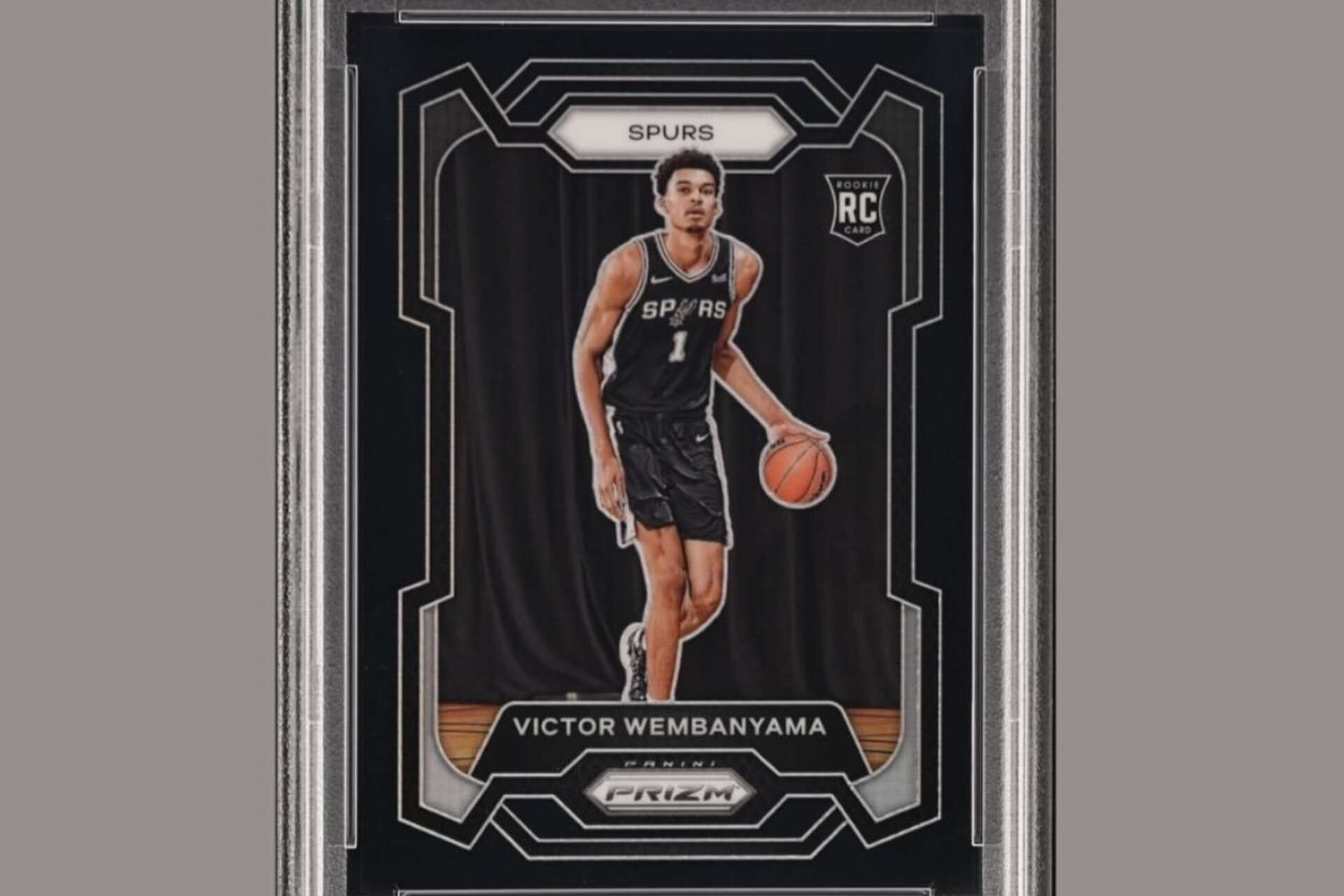 rare victor wembanyama card Victor Wembanyama RARE SHIMMER FOIL INVESTMENT CARD PANINI SP | + Case | Spurs