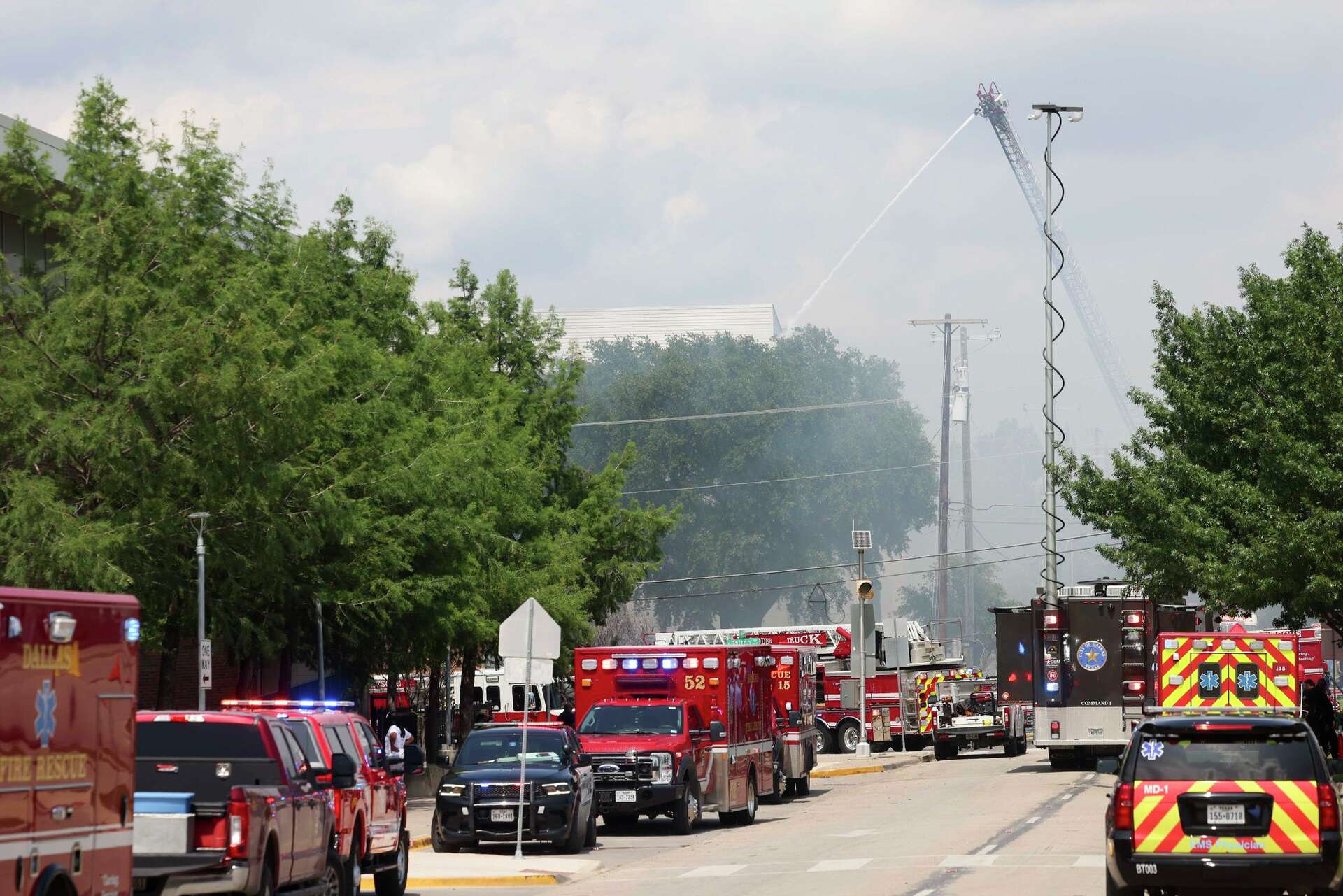 At least 3 dead in 'enormous' Dallas apartment fire after explosion