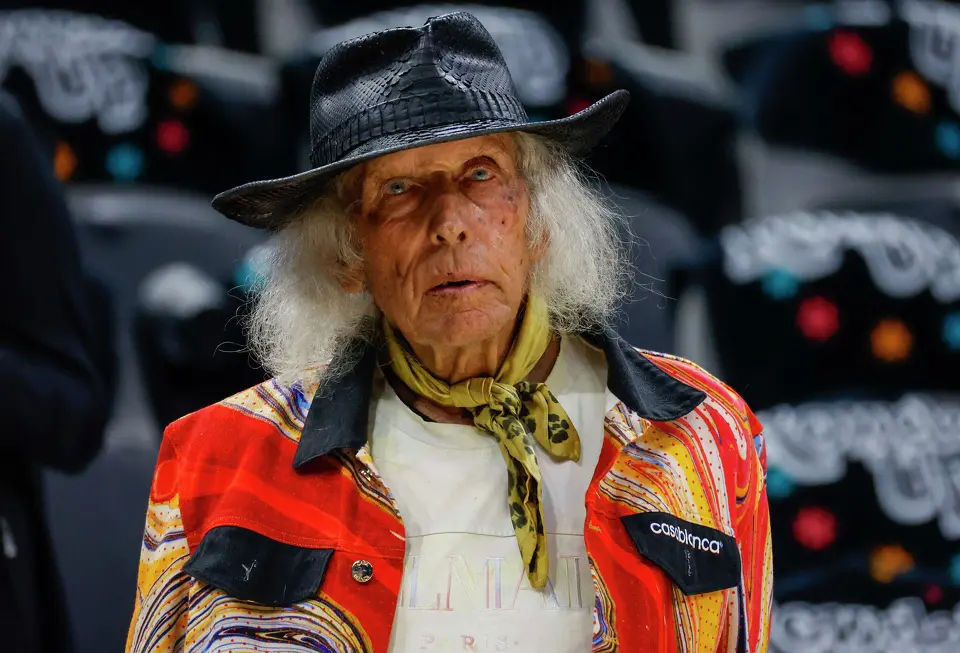 James Goldstein watches warmups before Game 6 of the Western Conference Finals at Frost Bank Center in San Antonio, Thursday, May 28, 2026.