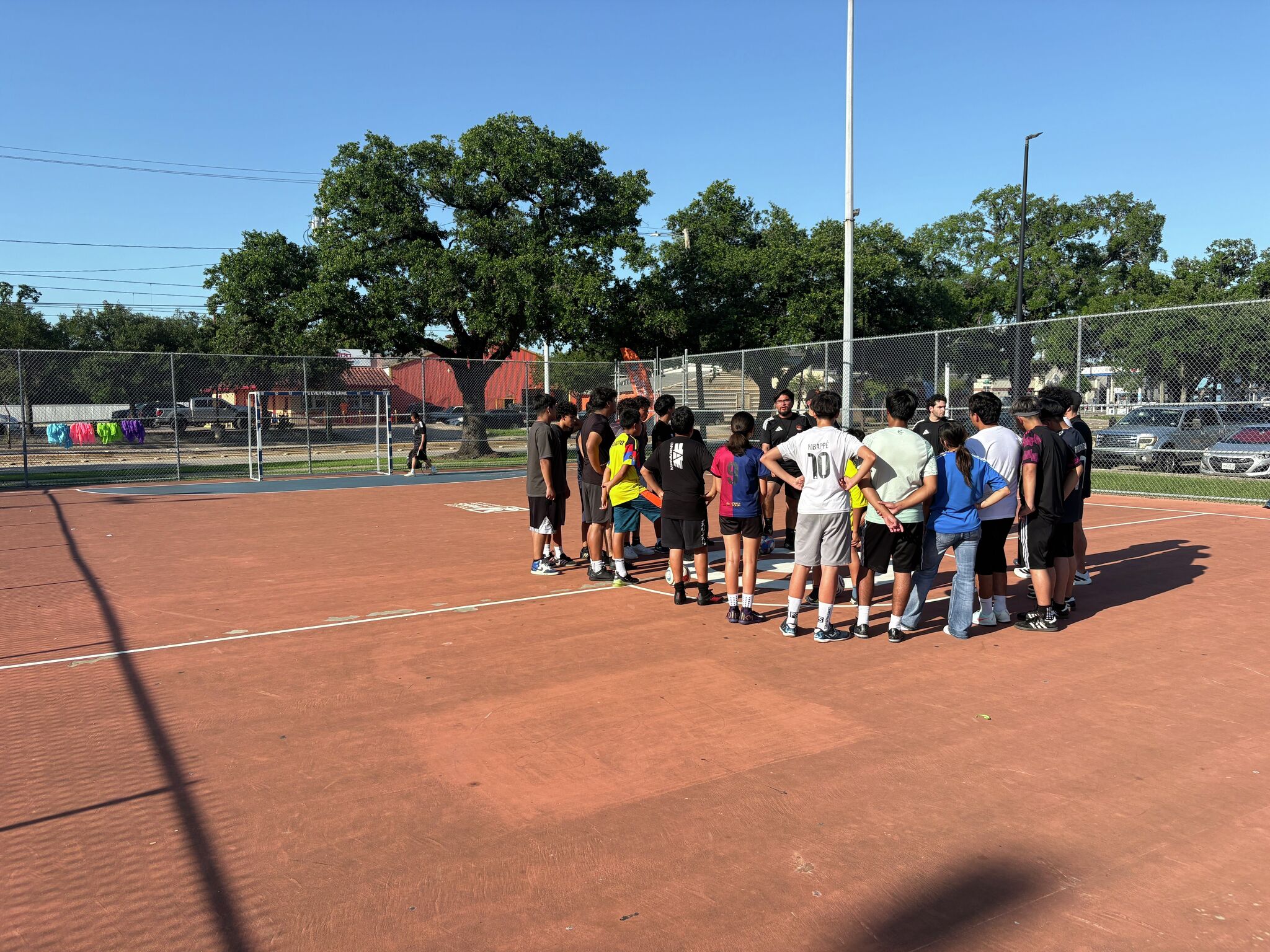 Dynamo organizing free youth soccer clinics and pickup games during World Cup