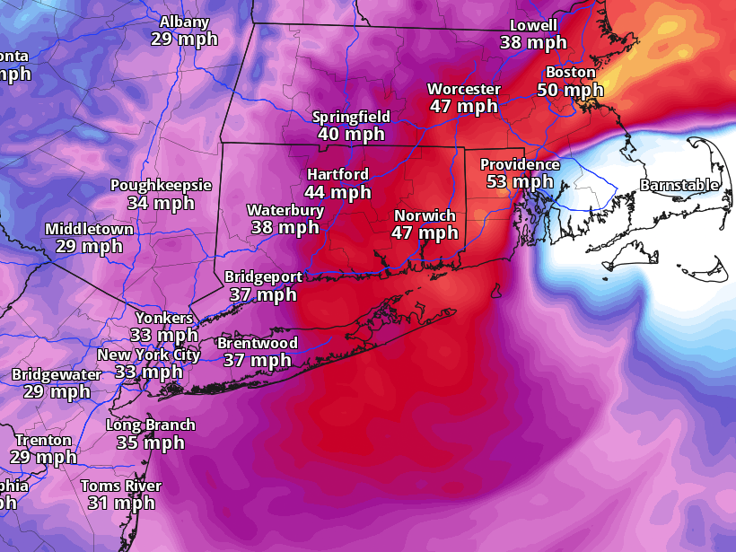 Saturday storm brings strong winds, chilly blast to CT Saturday storm brings strong winds, chilly blast to CT