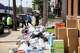 People drop off donations at Mission Oak Cliff in Dallas, Friday, May 29, 2026. Officials said at least three people died and several were injured after an explosion at an apartment building in north Oak Cliff on Thursday.