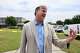 Attorney Geoff J. Henley speaks regarding the apartment complex fire in north Oak Cliff, on Friday, May 29, 2026 in Dallas.