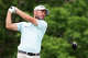 Brian Harman of the United States plays his shot from the sixth tee during the second round of the Charles Schwab Challenge at Colonial Country Club on May 29, 2026, in Fort Worth.