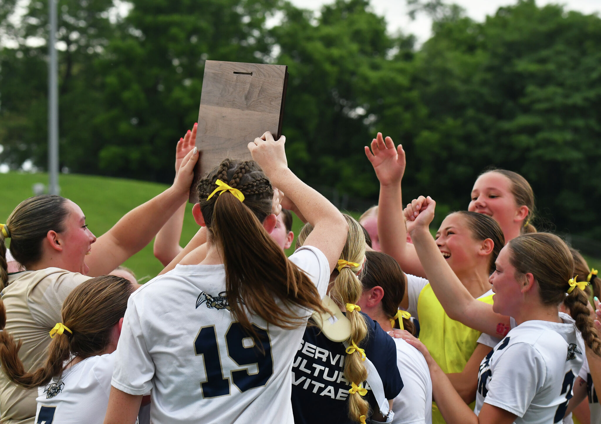 Father McGivney routs Columbia to win first sectional soccer title