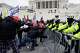 FILE - Supporters of President Donald Trump try to break through a police barrier at the Capitol in Washington, Jan. 6, 2021.