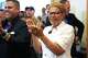 Los Angeles Mayor Karen Bass during a campaign event at SEIU 721 headquarters in Los Angeles on Saturday, May 30, 2026.