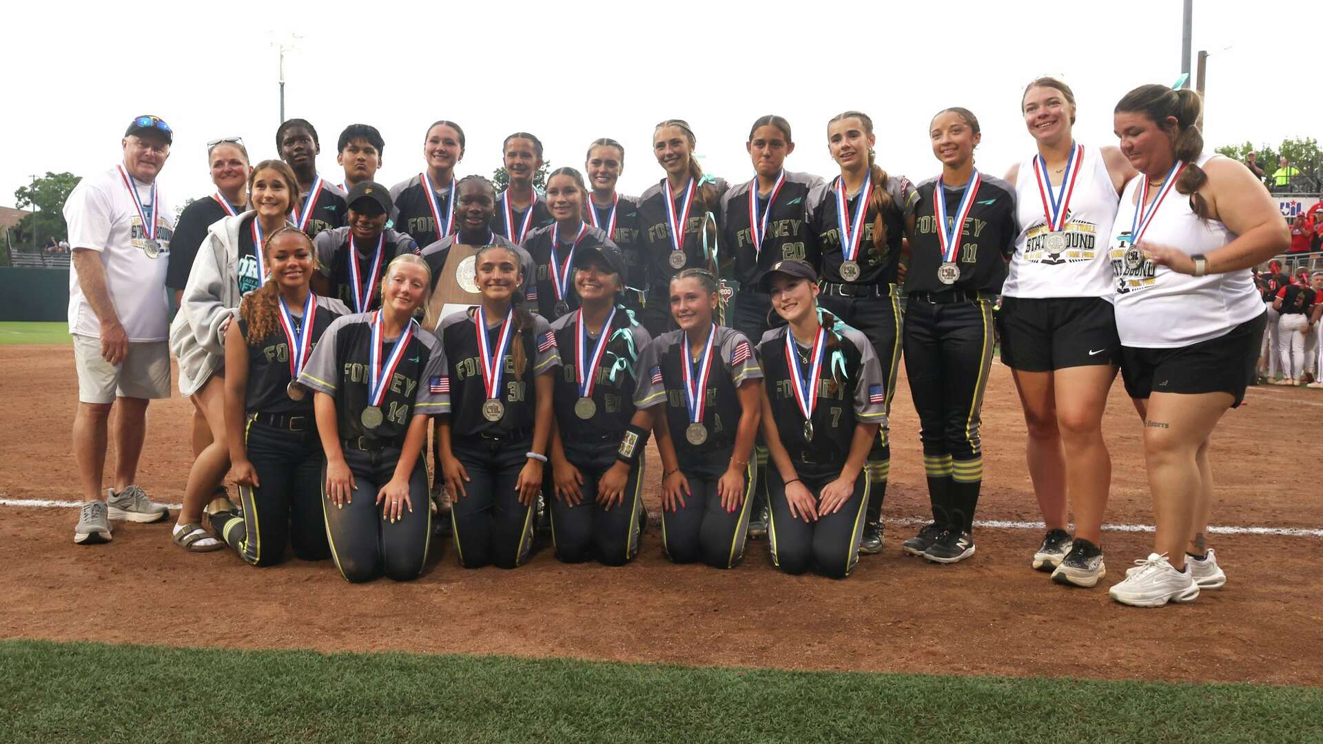2026 UIL softball playoff schedule and results for Dallas-area teams