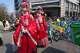 Men wear historical Chinese costumes near the Forbidden City in Beijing on Saturday, April 4, 2026.