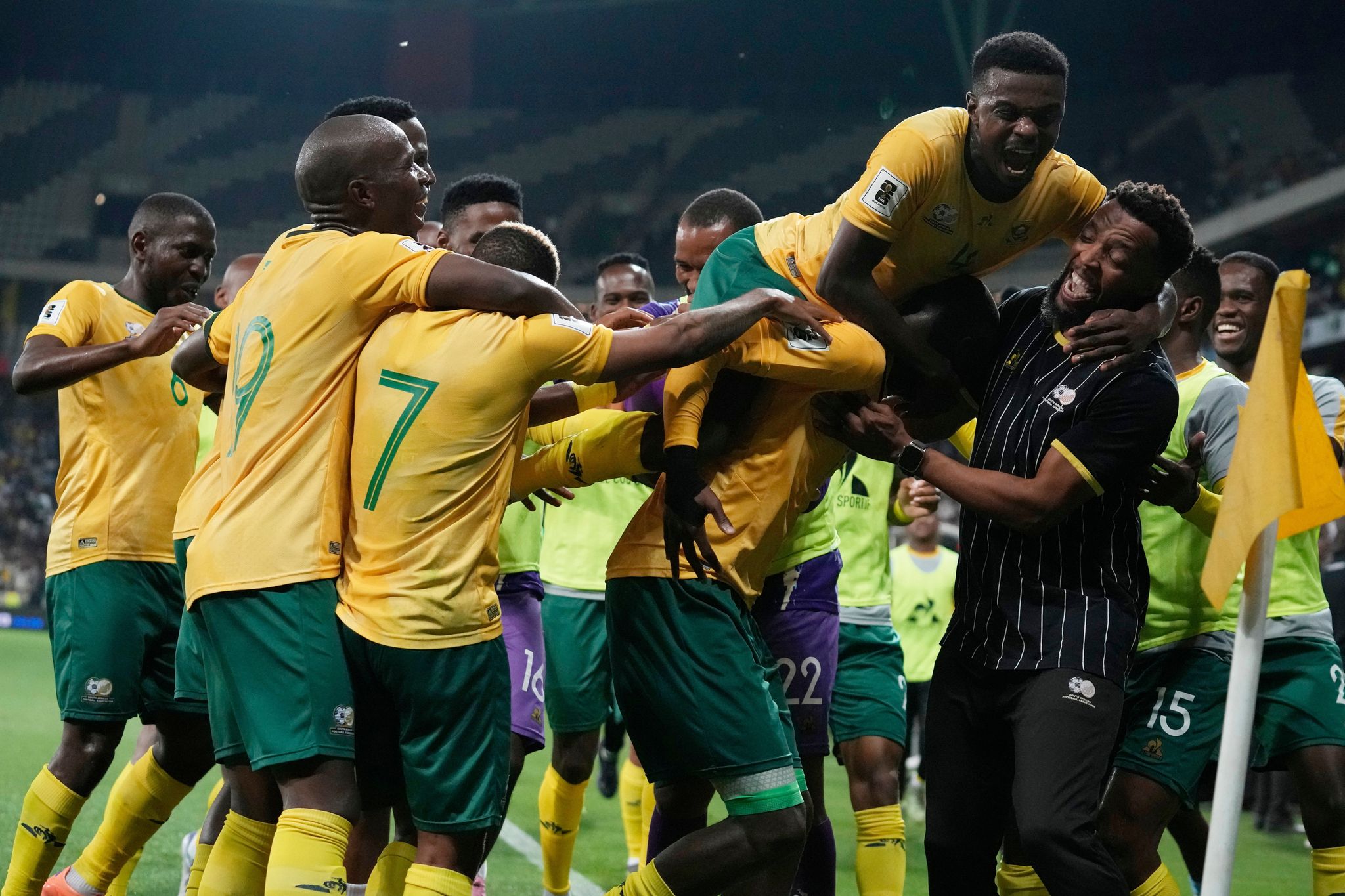 جنوب أفريقيا تؤجل السفر إلى المكسيك للمشاركة في كأس العالم بسبب مشاكل في التأشيرة