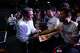 California gubernatorial candidate Xavier Becerra shakes hands with supporters during a campaign event in West Hollywood, Calif., Thursday, May 28, 2026.